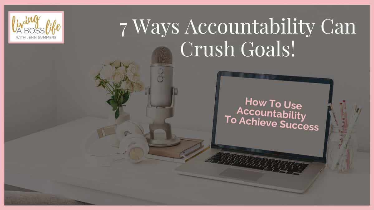 Most people think of accountability as just another responsibility we have to take on as adults. What if I told you accountability can change your life forever!