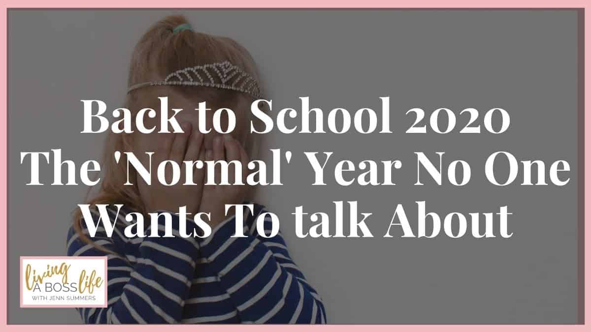 As we look towards back to school 2020 we are faced with some tough decisions and not everyone can seem to agree. What no one wants to talk about this not-so-normal year.