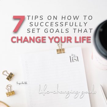 Are you ready to level up in life but not sure how to set goals that change your life? These 11 tips will help you with your life-changing goals! #Goals #SettingGoals #LifeChangingGoals #GoalsThatChangeYourLife #HowToSetGoals #RoadMapToSuccess