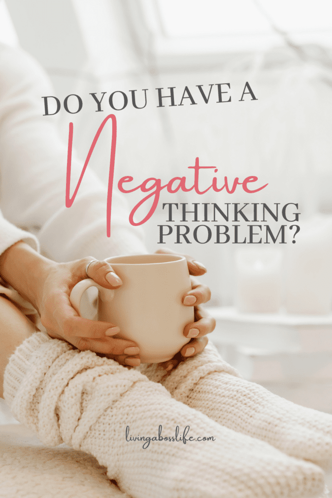 Do you have a negative thinking problem? Is there something always weighing on your mind. Use these 5 tips to stop negative thinking and start building a more positive, optimistic point of view. #PositiveThinking #NegativeThinking #LimitingBeliefs  #Mindset