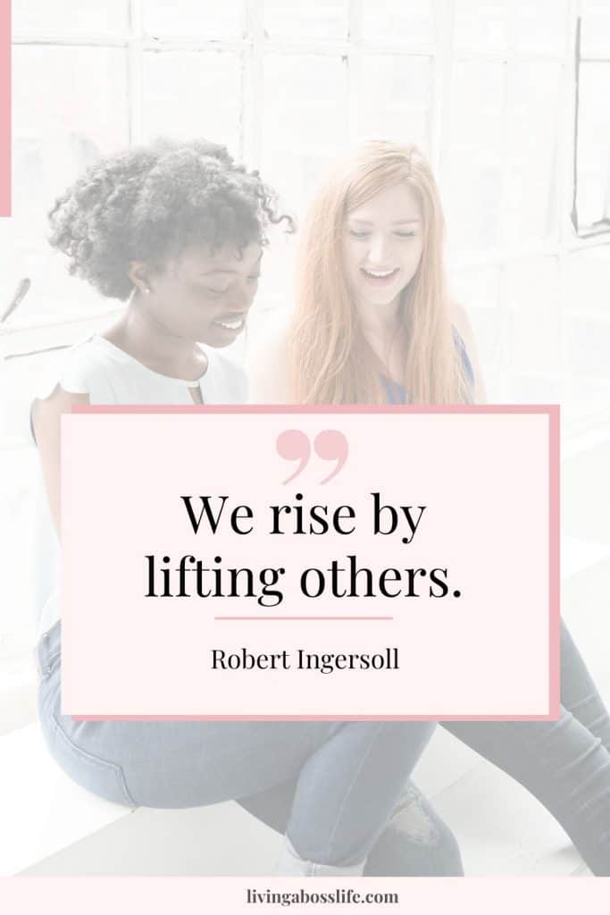 We rise by lifting others. -Robert Ingersoll Conquer your goals and help others to conquer their goals successfully with these easy to implement actions! #goals #2020goals #NewYearsResolutions #HowToAchieveYourGoals #GoalWorkbook #GoalPlanner #SMARTGoals #AccountabilityPartners #LivingABossLife #JennSummers