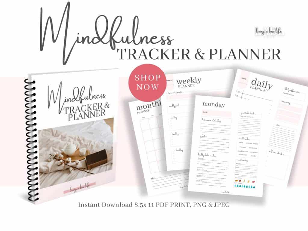 Introducing the Mindfulness Tracker and Planner, a self-care tracker and planner all in one.If you are ready to stay organized with your day-to-day life while tracking your mindfulness then this is just the right planner for you!Staying organized is hella important but practicing mindfulness is too!That is why this planner is filled with reminders to be grateful, helpful reminders to stay on task and practice self-care and acknowledgement of your hard work!Printable 8.5x11Available in Print PDF, PNG, JPEG.Check out what's inside:-monthly un-dated calendar-2-page weekly at a glance planner-daily tracker-mood tracker-diet tracker-water intake-gratitude check-in,-healthy habits,-exercise-outdoors-self-care-mental break-and more-daily planner-hourly planner-daily affirmation-top priorities-notes-self-care check-in-weekly home planner-shopping-top priorities-chores-meals at a glance