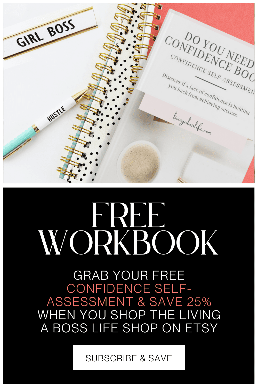 Grab a copy of our free confidence self-assessment and receive 25% off anything in our Etsy shop including the Confidence Builder Workbook! Subscribe & Save & enjoy great tips straight to your inbox.